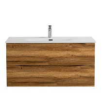 Мебель для ванной BelBagno Marino-Cer-N 100 см Rovere Rustico