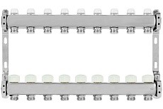 Коллекторная группа из нержавеющей стали ColSys 805 9 выходов, с отсечными и термостатическими клапанами 180522509