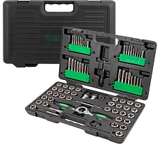 Набор метчиков и плашек Rockforce 76 предметов RF-M076-3(64507)