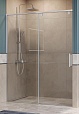 Душевая дверь BelBagno SOFT_CLOSE-1-BF-1-160-C-Cr 160x200 прозрачная, хром