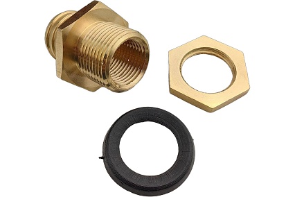 Штуцер для бочки HG 1/2" ВР х 3/4" НР х 25 мм 1897810