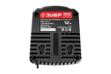 Быстрозарядное устройство Li-Ion, 7.2-12 В, 1.5 А МАСТЕР Зубр БЗУ-12 М3