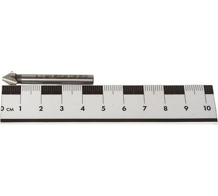Зенковка коническая ц/х 6.3x45 мм, 60°, хв-к 5 мм, HSS-CO5, DIN334 c50-0630 АКСИС 00001420179