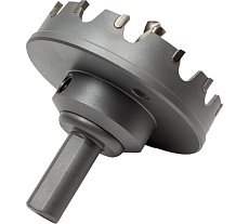 Коронка по металлу HM (70х12 мм; хвостовик 13 мм; комплект) D.BOR HS-HM-12-070-T