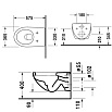Подвесной унитаз Duravit Architec 2546090064