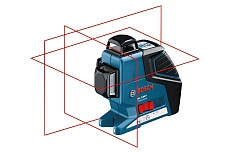 Линейный лазерный нивелир Bosch GLL 3-80 P + настенное крепление BM1 + приемник LR2 0.601.063.308