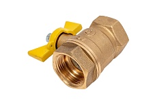 Шаровой кран для газа Valfex 3/4&quot; ВР/ВР ручка-бабочка, латунный 11Б27фтМ VF.277.LB3.034.Bir