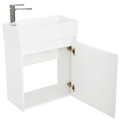 Мебель для ванной BelBagno Kraft Mini 50 см Bianco Opaco, R