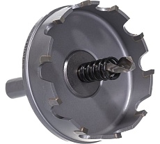 Коронка по металлу HM (57х12 мм; хвостовик 10 мм; комплект) D.BOR HS-HM-12-057-T