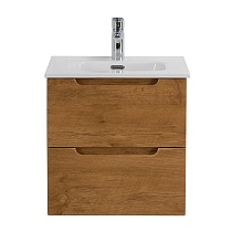 Тумба с раковиной BelBagno Etna 50 см, 2 ящика Rovere Nature