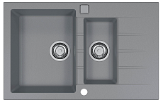 Кухонная мойка Alveus Granital Cadit 70 1131360 79 см серый