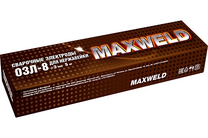 Электроды ОЗЛ-8 (3 мм; 5 кг) Maxweld OZL35