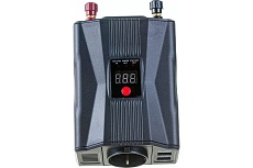 Автомобильный инвертор Topon 200 Вт, 1 розетка, 2 USB, LCD экран, пиковая мощность 400 Вт, черный TOP-PI201