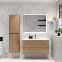 Мебель для ванной Art&Max Family-M 100 см, 2 ящика, Harbor Golden