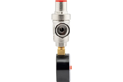 Редуктор давления PROFACTOR поршневой, c манометром 1/2" PF PRV 251.15G
