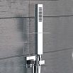 Душевой гарнитур Gessi Rettangolo 20123 хром