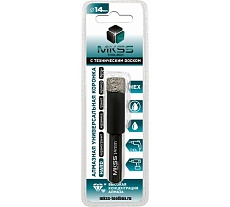 Коронка алмазная универсальная MKSS Toolbox KS2804 HARD W 14мм HEX MKSS KS28040014