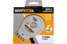Диск алмазный отрезной по бетону TURBO 150x22.23x2.2 мм, 1 шт NOVOCRAFT TUR150222322