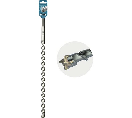 Бур по бетону RENNBOHR Quadro SDS-Max 4 грани 22x540/415 мм 722254