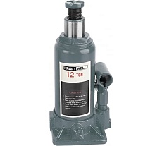 Бутылочный домкрат г/п 12000 кг Kraftwell KRWBJ12
