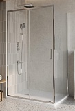 Душевой уголок BelBagno LUCE-AH-1-140/90-C-Cr 140x90 прозрачный, хром