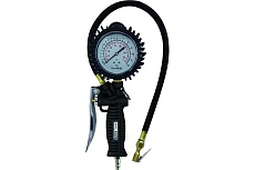 Пистолет для подкачки шин с аналоговым жидкостным манометром Kraftwell KRWTG-A4