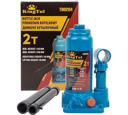 Бутылочный домкрат KingTul 2т KT-T90204(52681)