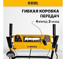 Бензиновая снегоуборочная машина Denzel SBM 610 97653
