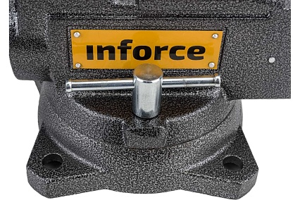Поворотные слесарные тиски Inforce 115 мм 05-23-09