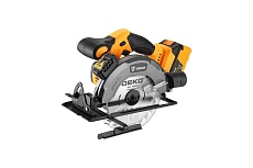 Аккумуляторная циркулярная пила Deko DKCS20 20 В, 165 мм, 2х3.0 Ач 063-4024
