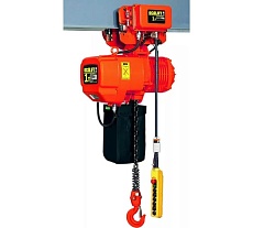 Цепная передвижная электрическая таль OCALIFT 01-01S г/п 1Т, высота 6м, 380в OCA0101ST6m