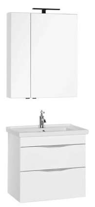 Мебель для ванной Aquanet Эвора 70 см белый