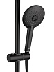 Душевая стойка Wonzon&Woghand WW-N3S962-MB черный матовый