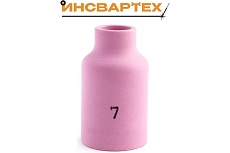 Сопло керамическое TIG Инсвартех 17-18-26 54N для газовой линзы №7, 10 шт IST0184