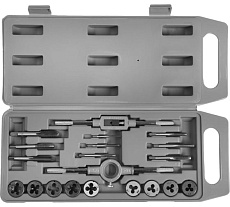 Набор метчиков и плашек Тундра М3 - М12, 20 предметов 2705967