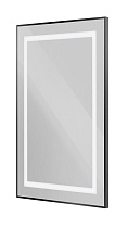 Зеркало BelBagno SPC-KRAFT-500-900-SENS-NERO 50x90 см сенсорный выключатель, черный