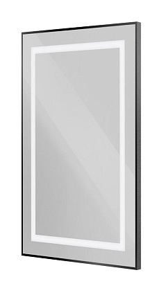 Зеркало BelBagno SPC-KRAFT-500-900-SENS-NERO 50x90 см сенсорный выключатель, черный