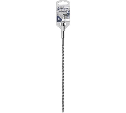 Бур по бетону Basis (6x250х310 мм; SDS-plus) MONOGRAM 089-427