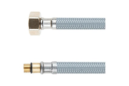 Подводка гибкая AV Engineering Nylon, иголка м10 короткая - гайка 1/2, 150 см AVE211150