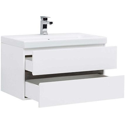 Тумба с раковиной Aquanet Беркли 80 см