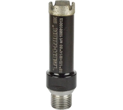 Коронка алмазная, спекание 25х60 мм, 1/2/M14 SK TECH-NICK 105610012