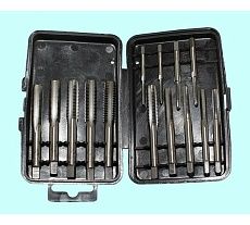 Набор метчиков CNIC из 14 штук М3-М10 9ХС в пласт. футляре SP014-1 65513