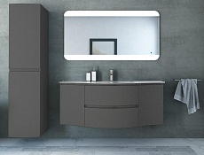 Мебель для ванной Cezares Vague 138 см Grigio talpa opaco