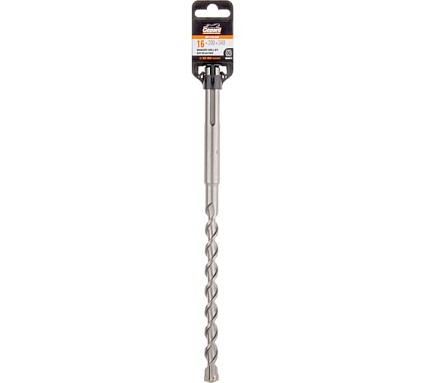 Бур сверло Quadro-x 16x200x340 мм, SDS-max Gepard GP1116-340