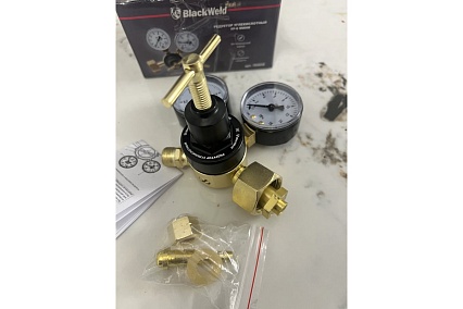 Редуктор углекислотный УР-6 МИНИ (металлический корпус) BlackWeld 150010