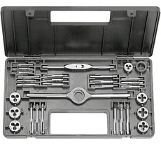 Резьбонарезной набор Bucovice Tools M0-II, 31 предмет, М2,5-М7, в пласт кейсе 310070