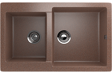 Кухонная мойка Ulgran Classic U-505-307 77 см терракот