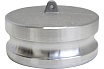 Алюминиевый камлок TITAN LOCK типа DР серия EcoLine, заглушка для розетки 1/2" TL50DPAL-EL