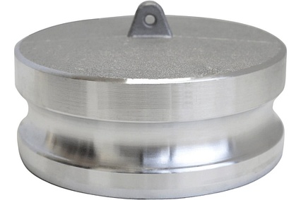 Алюминиевый камлок TITAN LOCK типа DР серия EcoLine, заглушка для розетки 1/2" TL50DPAL-EL