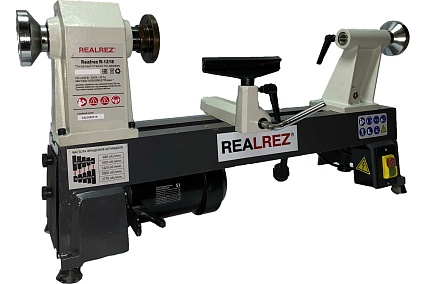 Токарный станок по дереву REALREZ R-1218VD 550 В REZ-R-1218VD 550 W